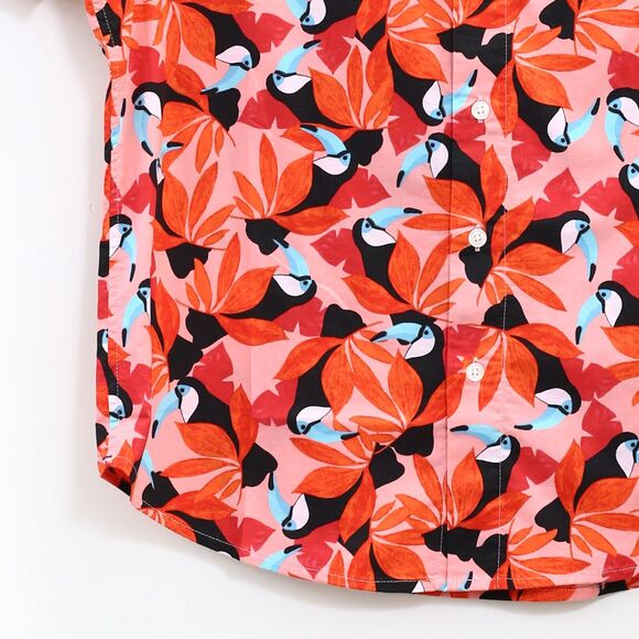 Bonobos Riviera Short Sleeve Men's Shirt Buttondown Athletic Fit Short M 274077 - Picture 7 of 9